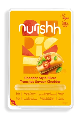 Nurishh plátky typu cheddar